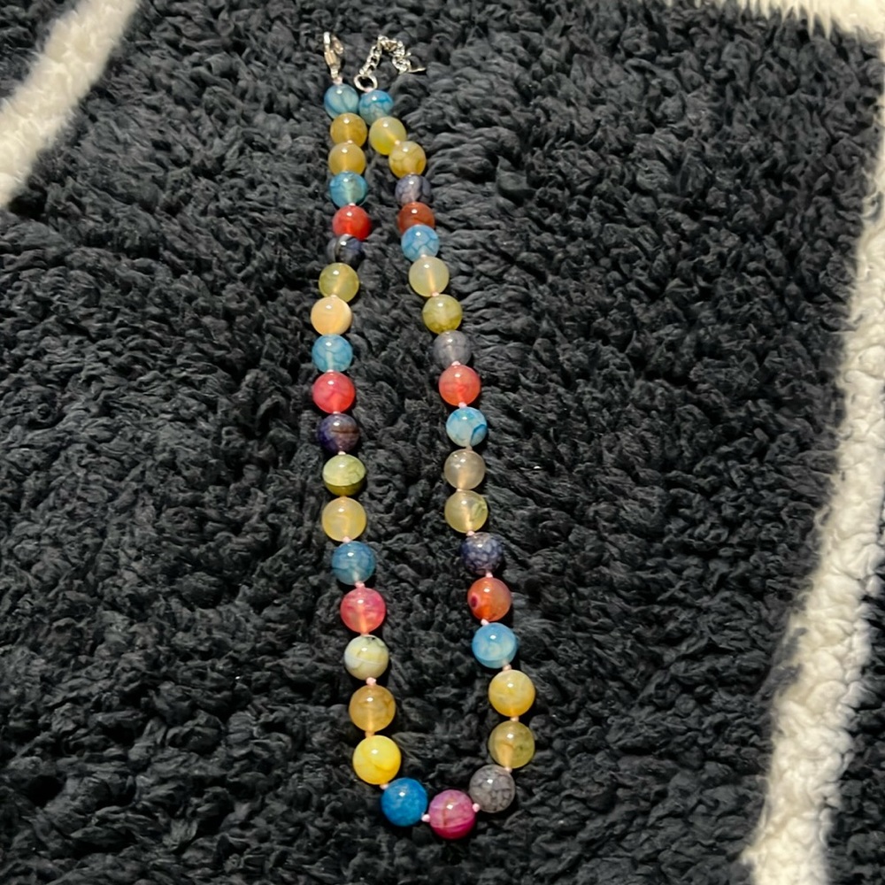 Glass necklace